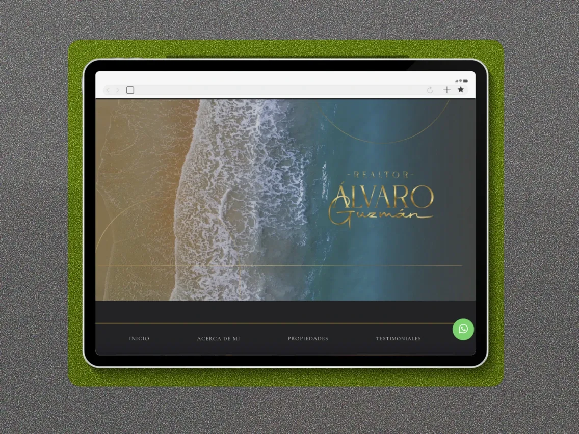 Realtor Álvaro — Sitio web